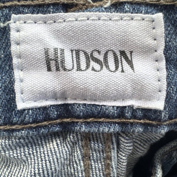 HUDSON Womens Krista Super Skinny Low Rise Blue Jeans Size 28, Denim - Picture 4 of 16